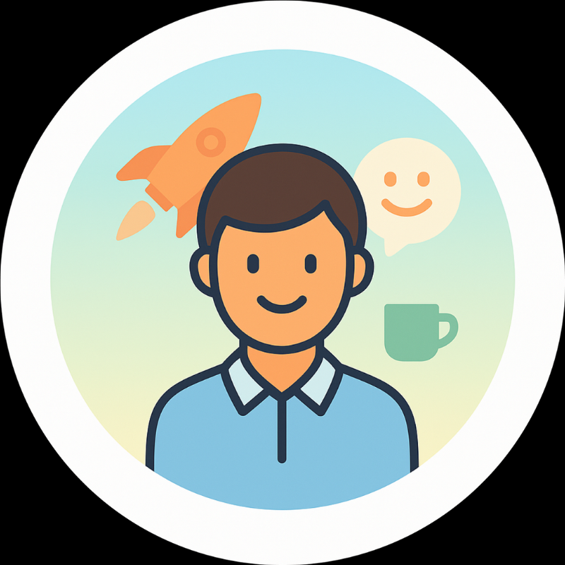 Friendly Founder persona icon